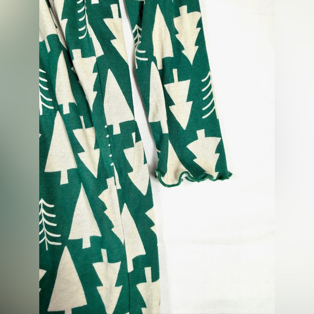 HANNA‎ ANDERSSON Girls Christmas Tree Print Long Sleeve Dress 10 Scandinavian - Picture 5 of 8
